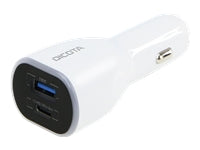 DICOTA Autoladegerät – 100 W, 1× USB-A, Schnellladefunktion, 1,2 m Kabel