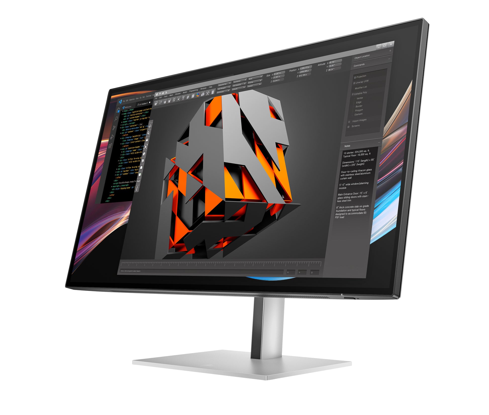 HP Series 7 Pro 727pk – Monitor, 27", Thunderbolt 4