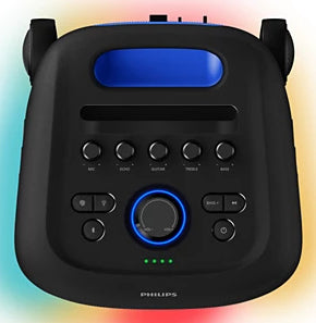 Philips TAX5000E/10 – Party-Lautsprecher – 100 W, 14 h Akku, LED, Bluetooth 5.4, IPX4, Schwarz