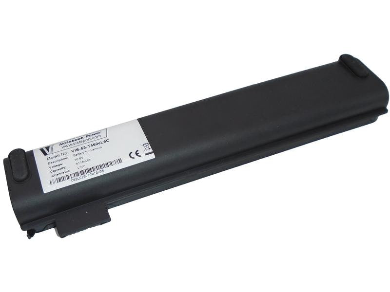 Vistaport Notebook-Akku – für Lenovo ThinkPad T470–T580 – 44,4 Wh, 10,8 V – Schwarz