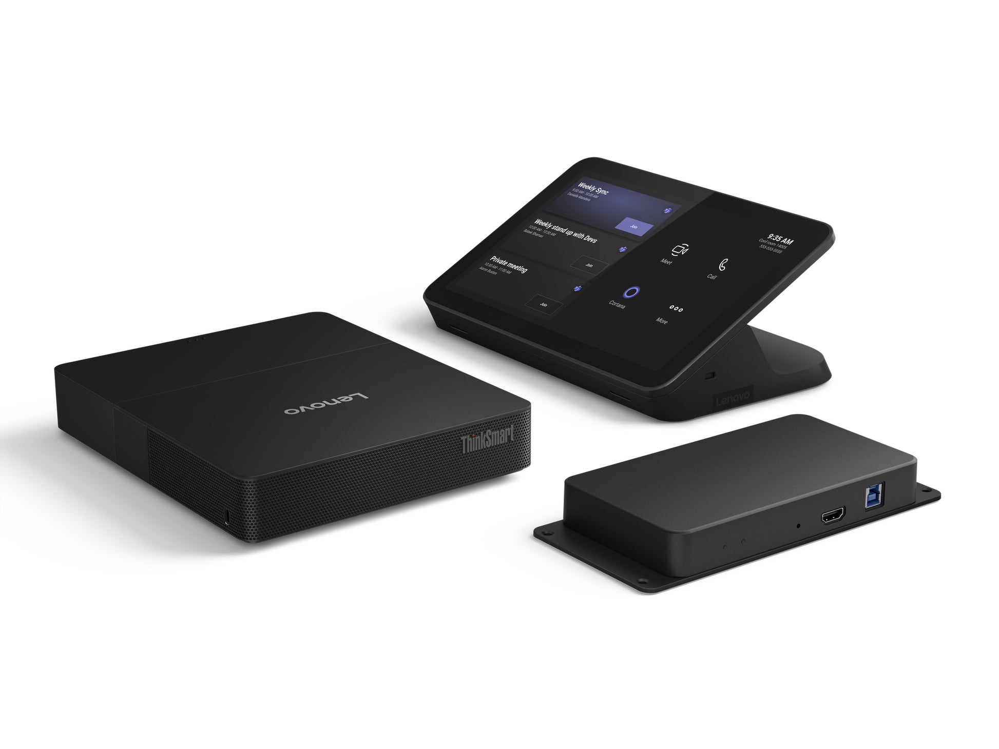 Lenovo ThinkSmart Core Gen 2 – Videokonferenzsystem – 1280 × 800, WLAN/LAN, für Microsoft Teams Rooms, Schwarz