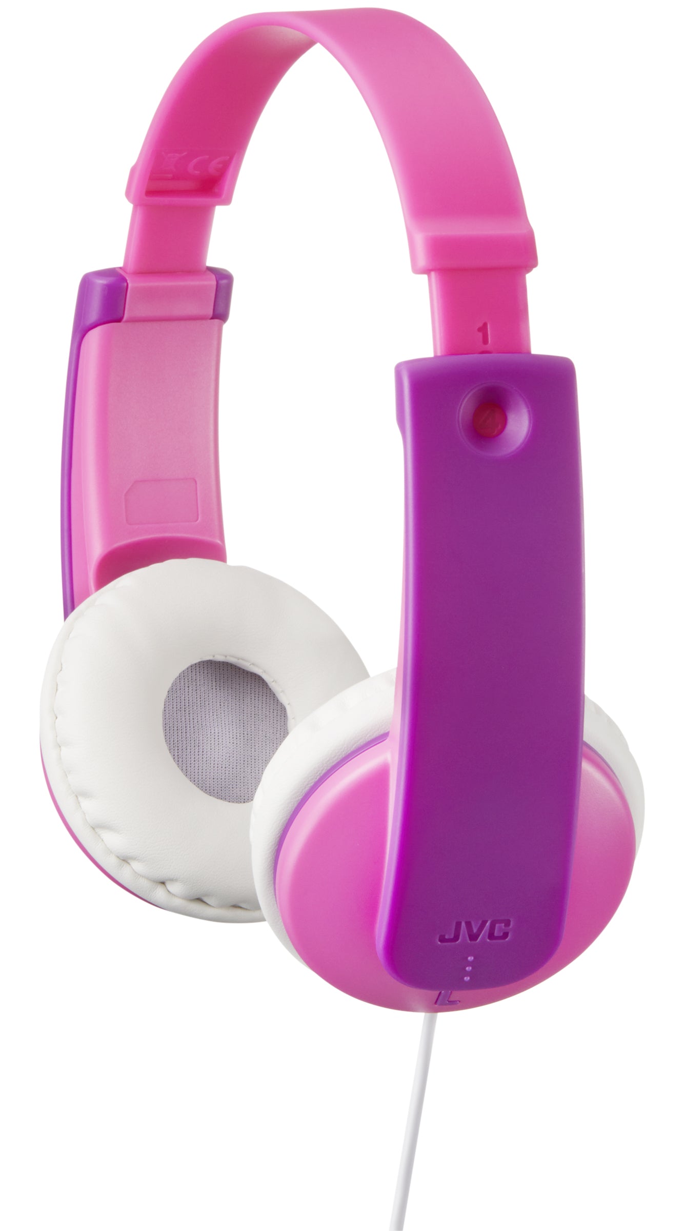 JVC HA-KD7-PN – On-Ear Kopfhörer – 3,5 mm Klinke, geschlossen, Lautstärkebegrenzung – Pink/Violett
