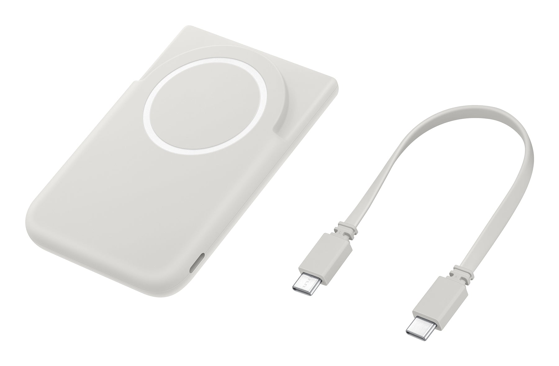 Samsung Wireless Powerbank 5'000 mAh – 25 W PD, Wireless 15 W, 1× USB-C, Grau