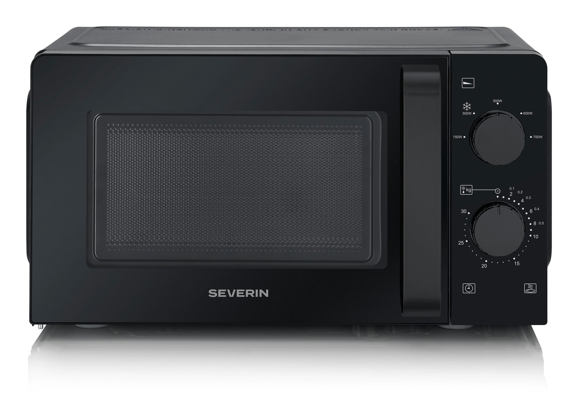 Severin Mikrowelle MW7580 – 19 l, Inverter, 700 W – schwarz