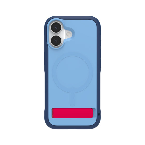 ZAGG Sedona Snap Backcover – für Apple iPhone 17 – MagSafe, mit Ständer, Graphen, Blau, bis 4 m Sturzsicher