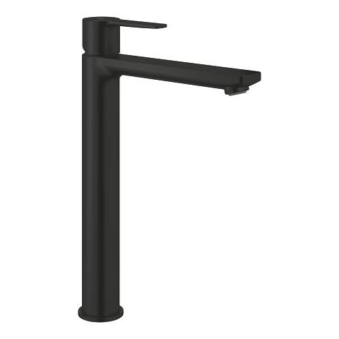 GROHE Lineare Badebatterie – Einhebelmischer, Messing, Schwarz