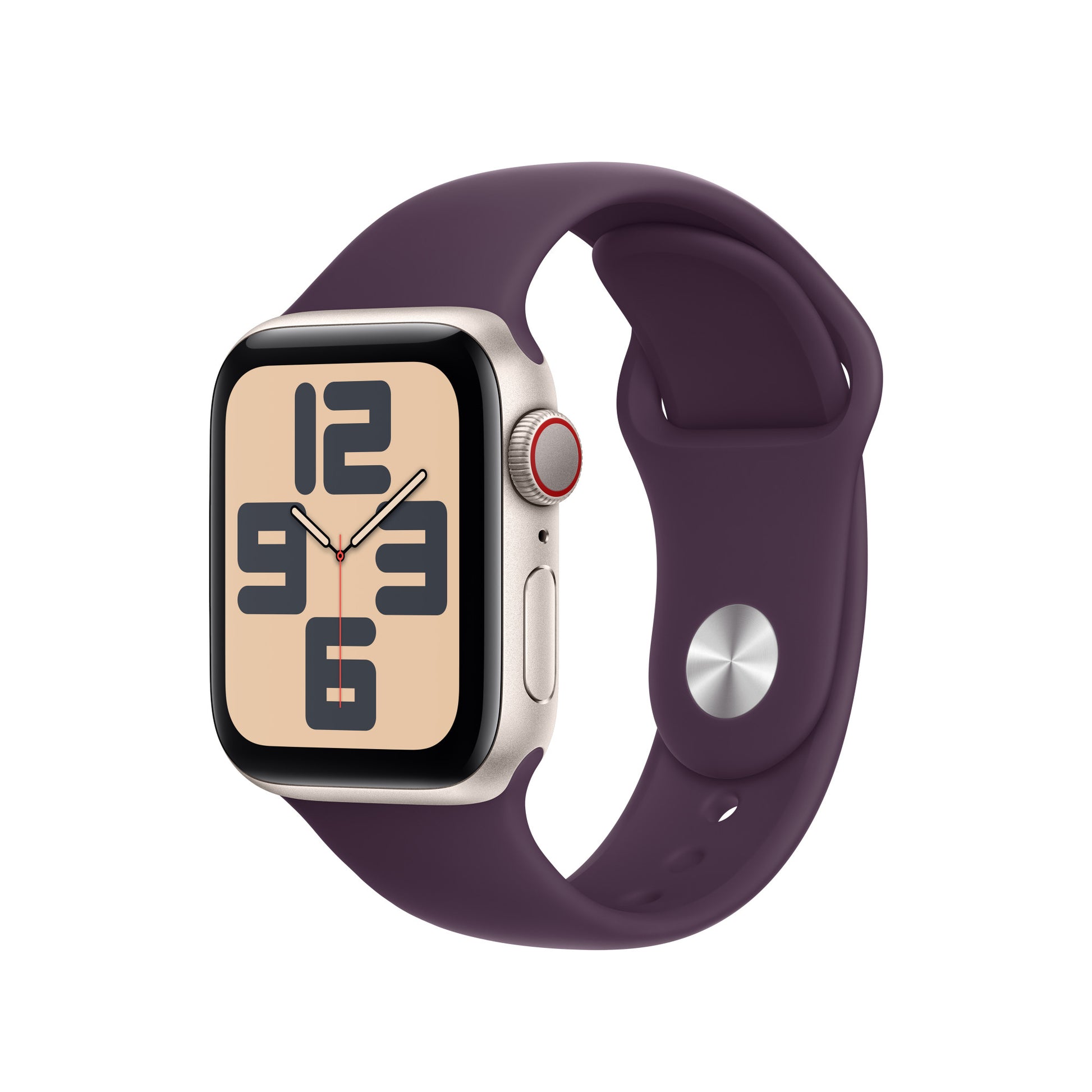 Apple Plum Sport Band – Armband – für Apple Watch 40 mm, M/L, Polymer