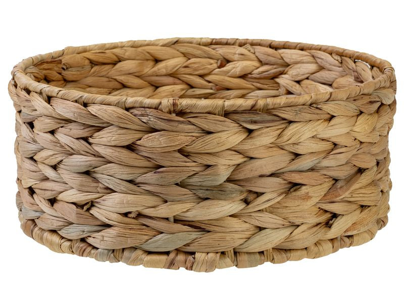 COCON Aufbewahrungskorb – Kalebassengras – Braun – Rund – Ø 250 × 100 mm