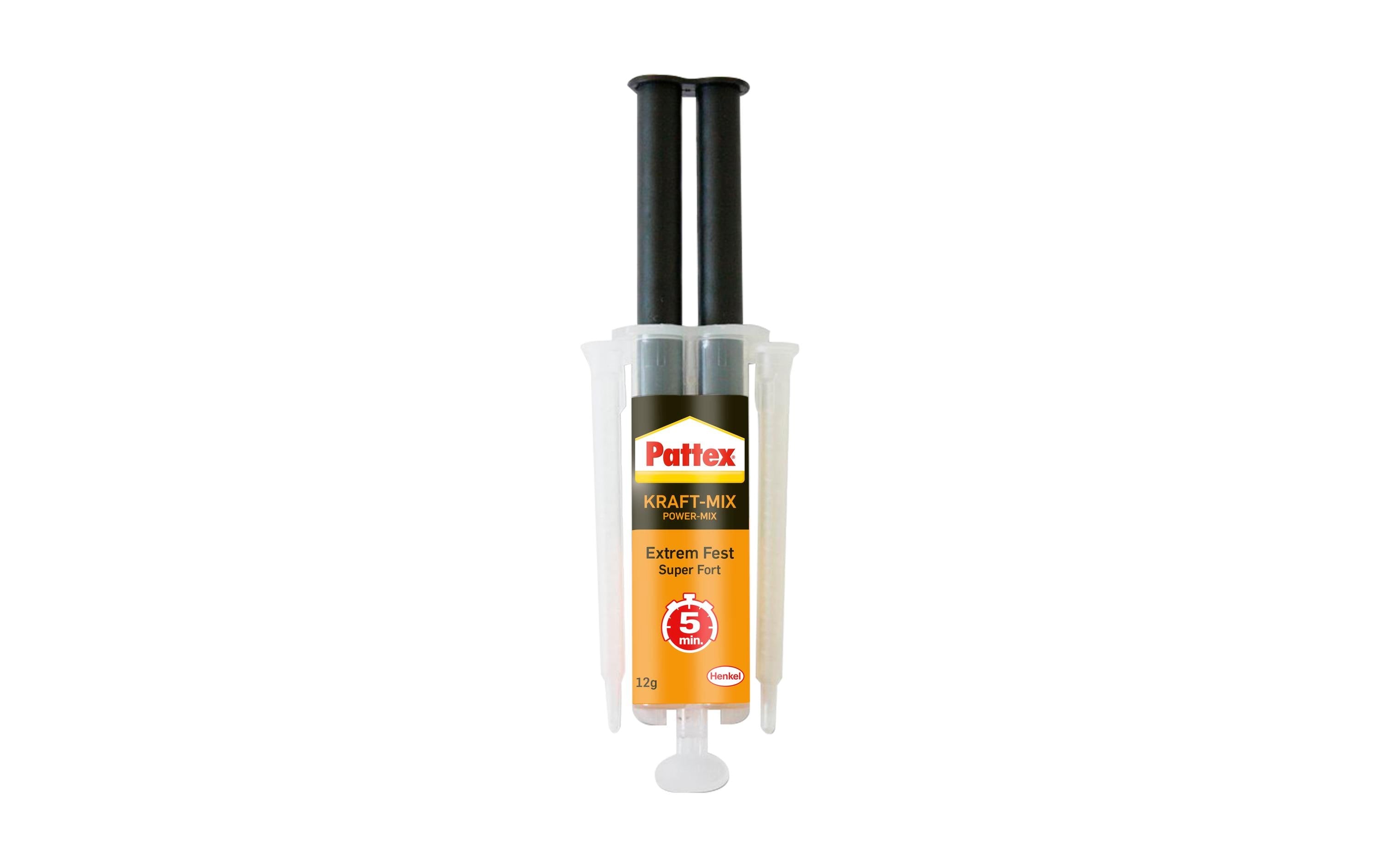 Pattex Kraft-Mix 2K-Epoxidharzkleber Extrem Fest – Transparent