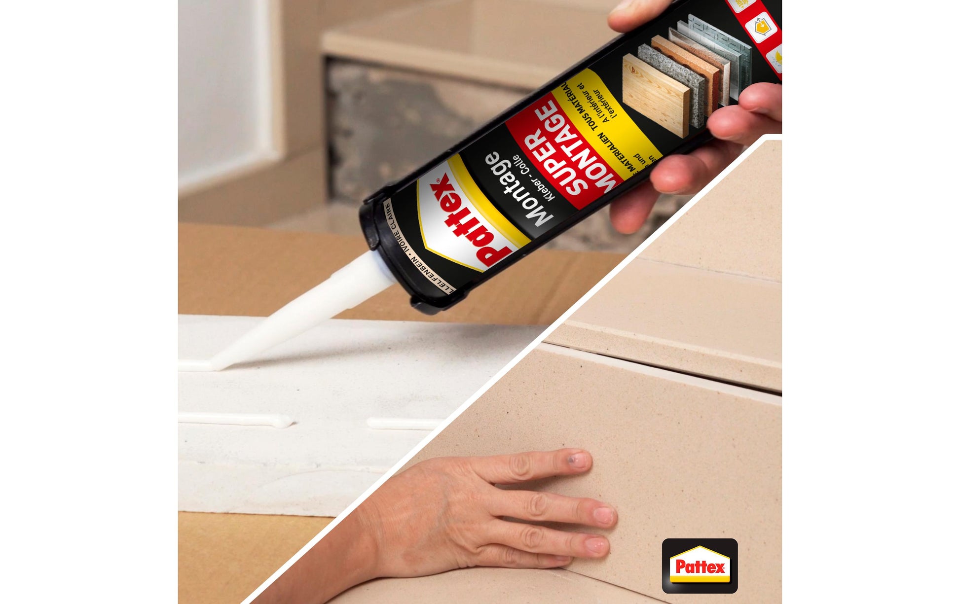 Pattex Montagekleber – beige
