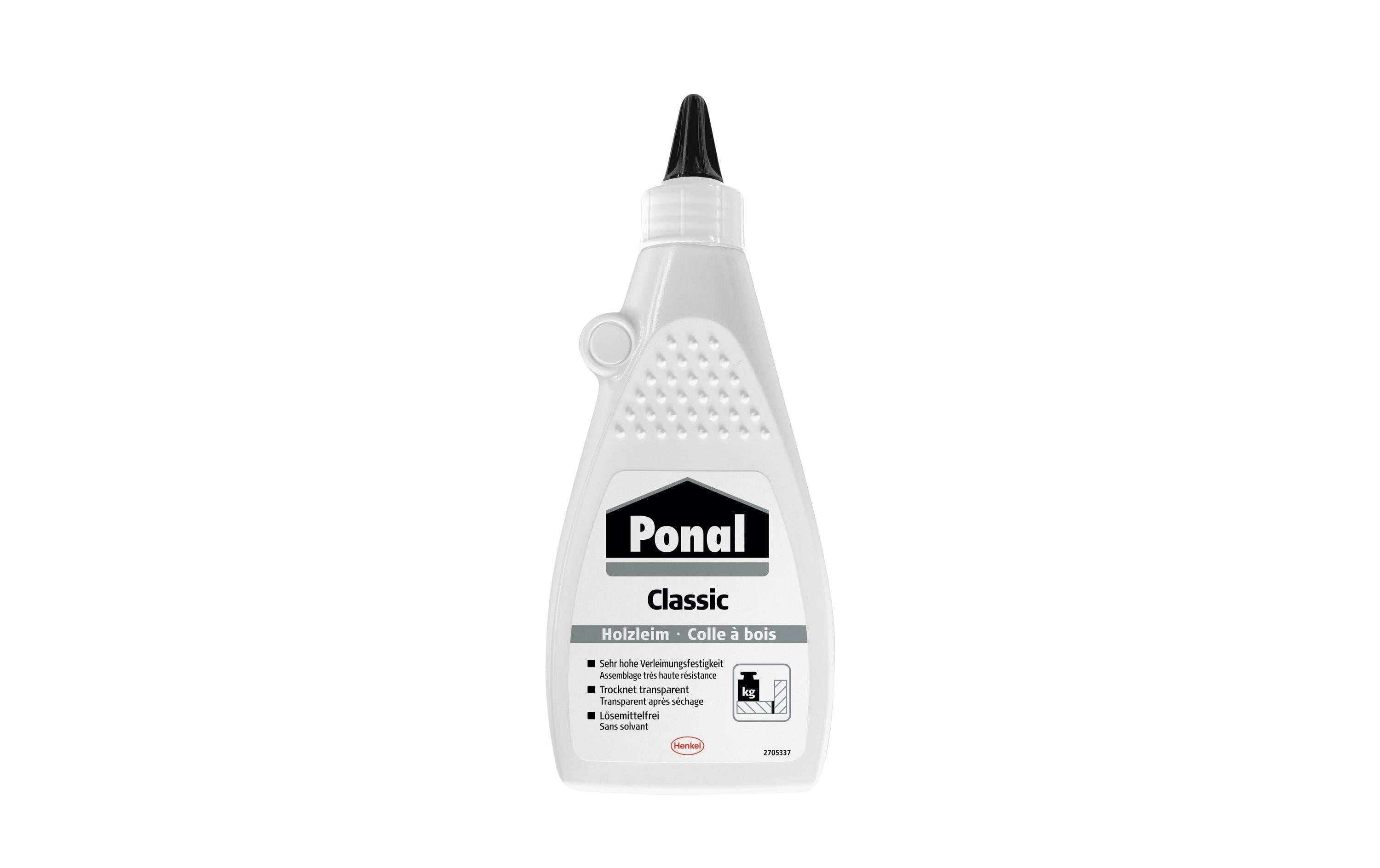 Ponal Classic Holzleim – weiss – 550 g – für Holz
