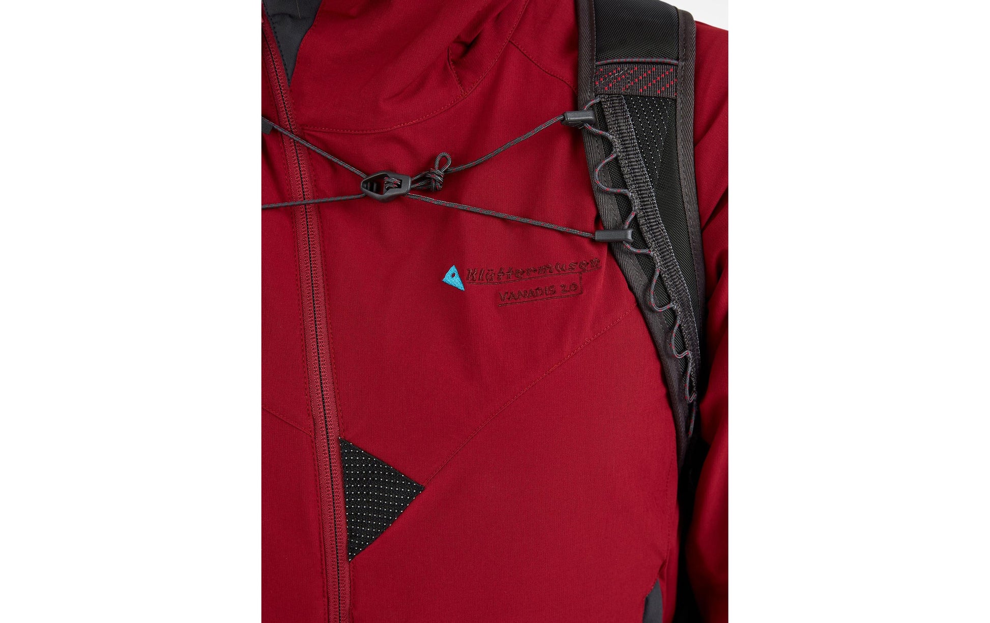 Klättermusen Sportrucksack Bure – Kevlar/Polyamid – Schwarz, 280 × 460 × 150 mm