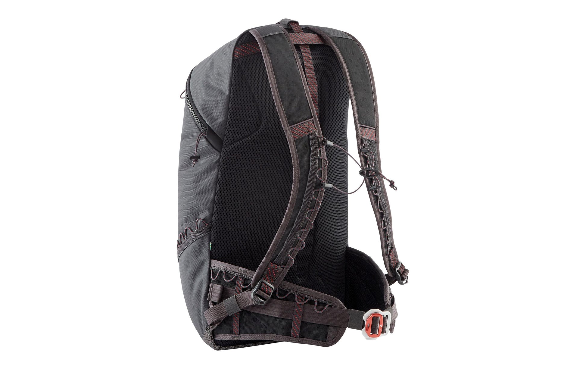 Klättermusen Sportrucksack Bure – 20 l, mit Hydratationsfach, belüftet – Schwarz, 280 × 480 × 165 mm