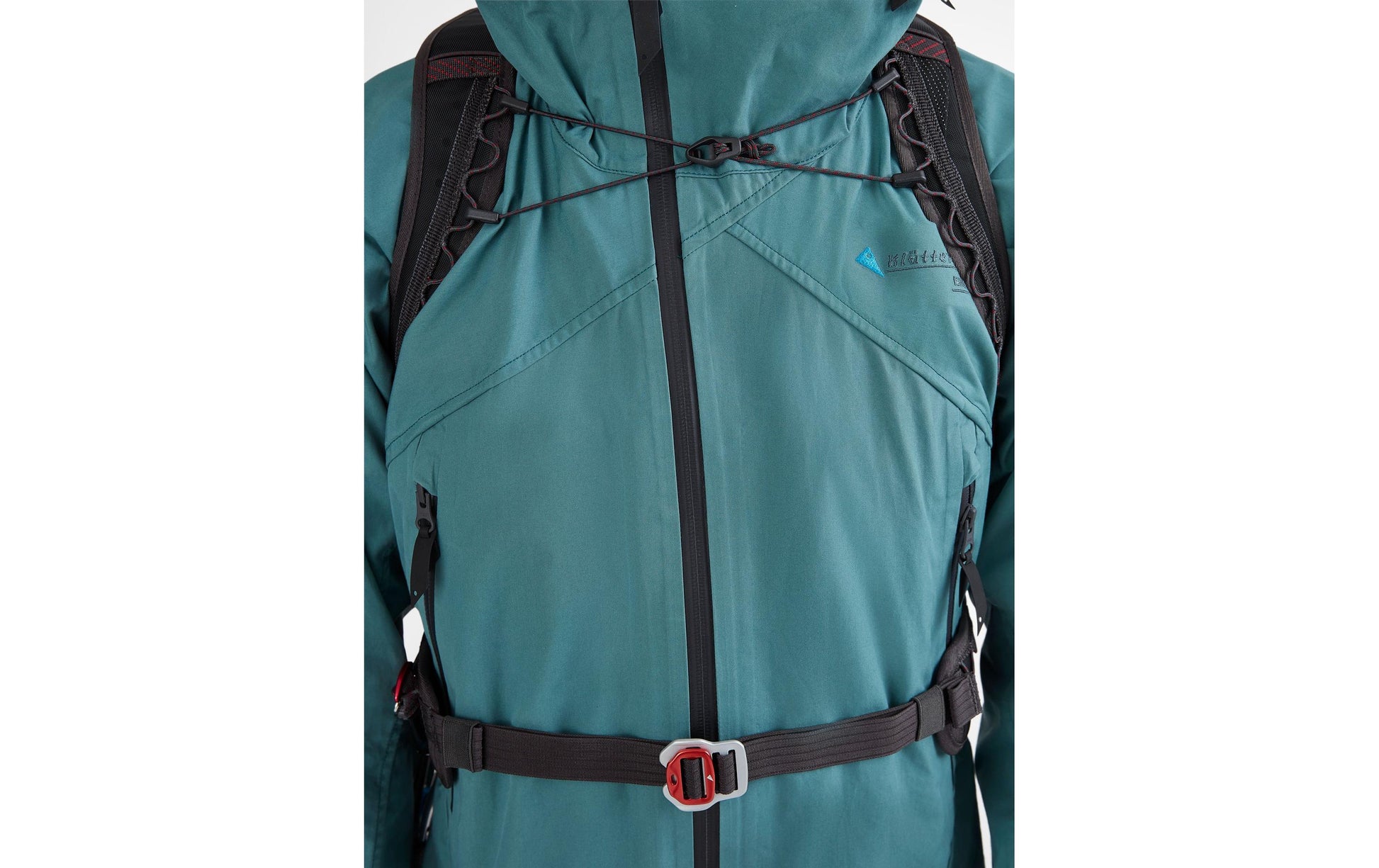 Klättermusen Sportrucksack Bure – 20 l, mit Hydratationsfach, belüftet – Schwarz, 280 × 480 × 165 mm