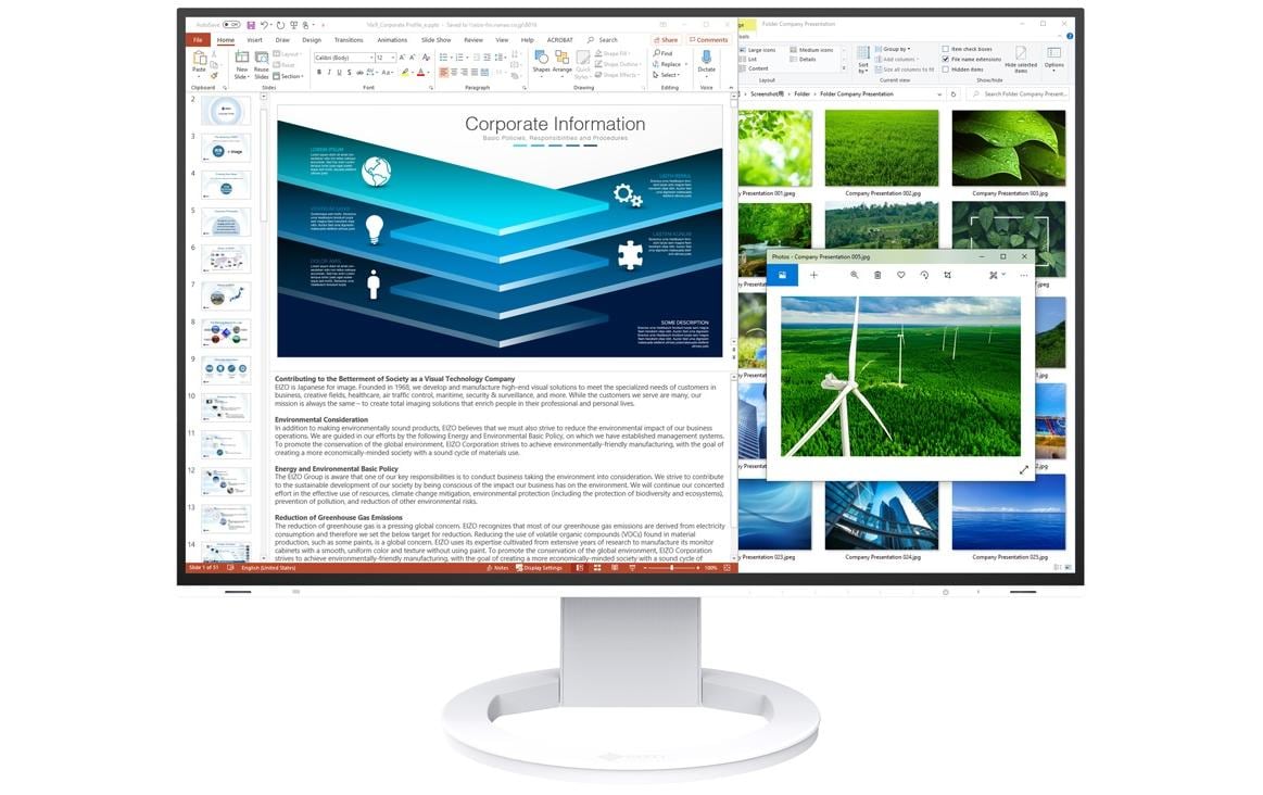 EIZO EV2485 (Swiss Edition) – Monitor, 24,1" 1920 × 1200, Weiss