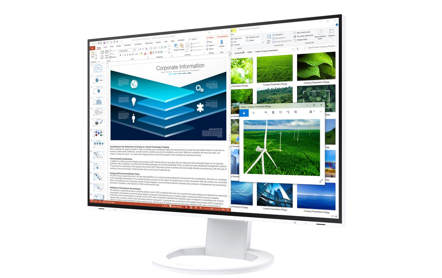 EIZO EV2485 (Swiss Edition) – Monitor, 24,1" 1920 × 1200, Weiss