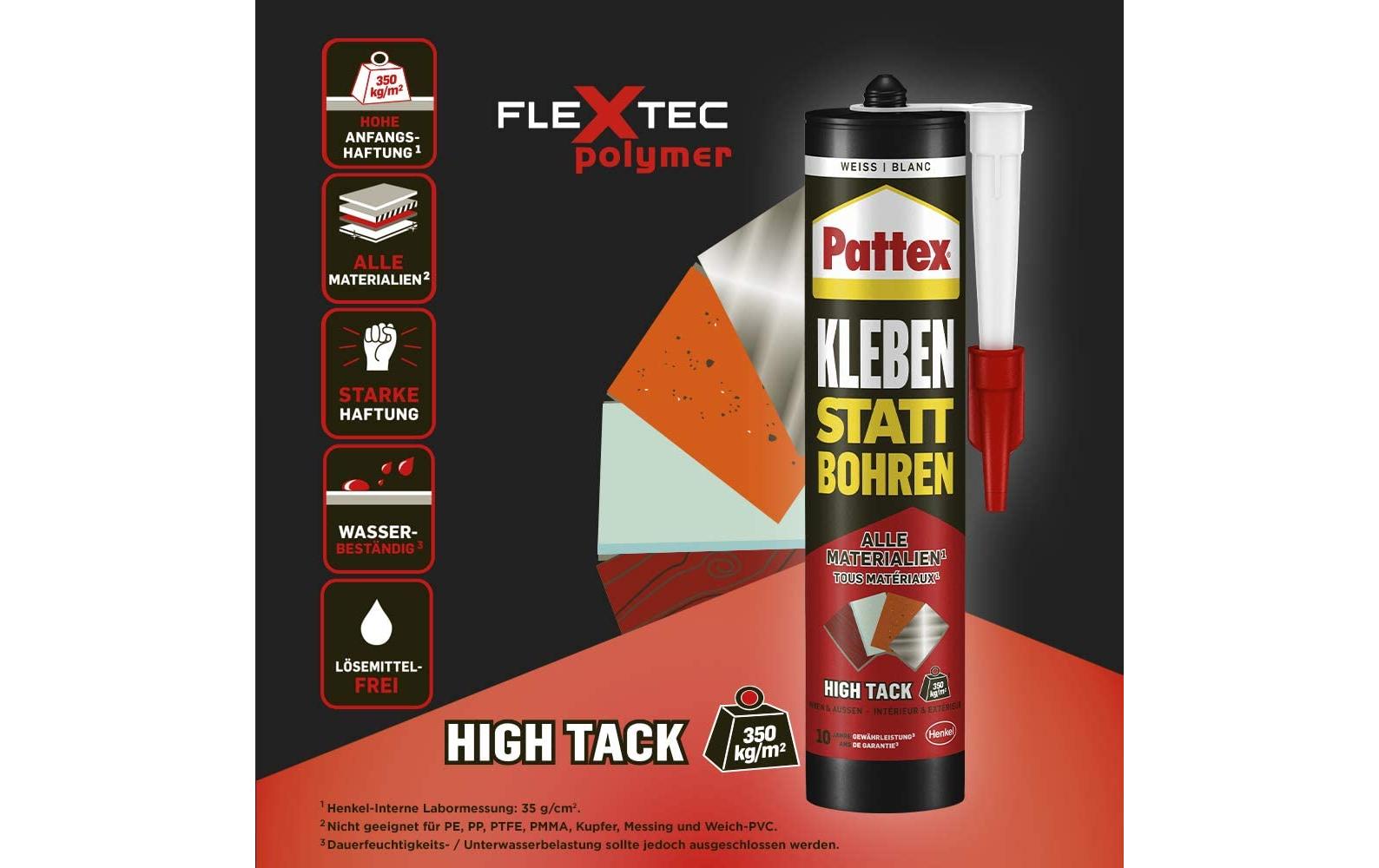 Pattex KSB Montagekleber High Tack – Weiss