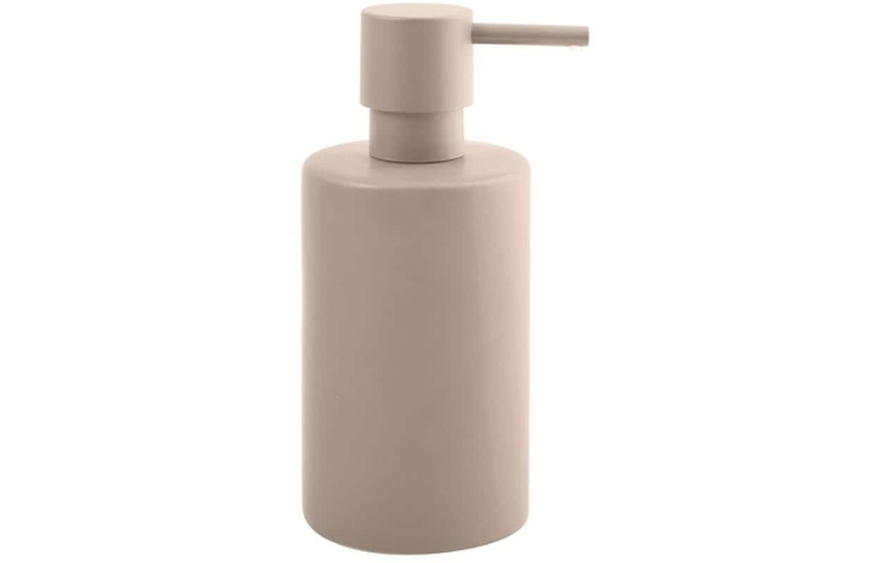 Spirella Seifenspender – Porzellan, Taupe, 300 ml