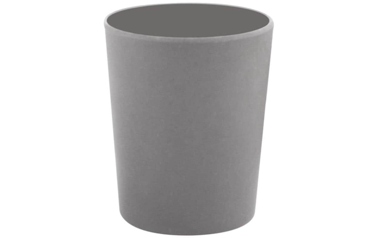 Spirella Zahnputzbecher Takeo – Bambus, Ø7,4×9,2 cm, Grau