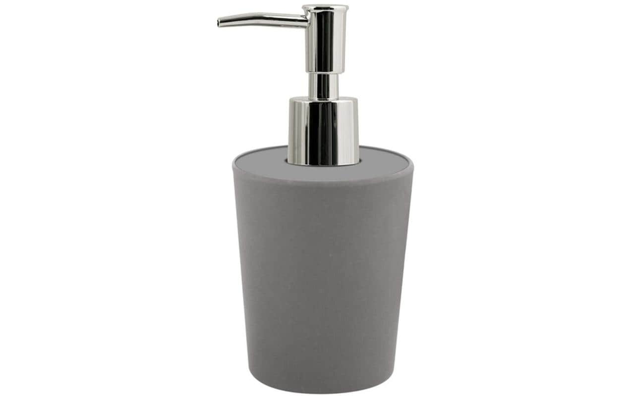 Spirella Takeo Seifenspender – Bambusfaser, Grau, 400 ml