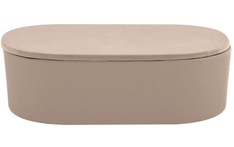 Spirella Aufbewahrungsbox – Bambus – Taupe – 182 × 58 × 125 mm
