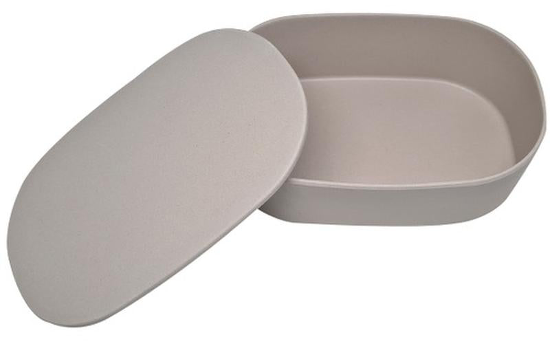 Spirella Aufbewahrungsbox – Bambus – Taupe – 182 × 58 × 125 mm
