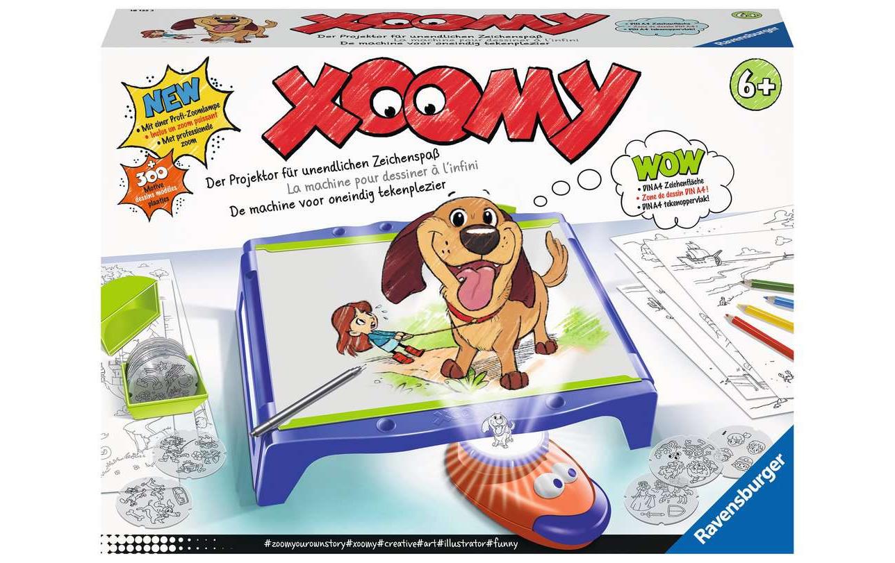 Ravensburger XOOMY Maxi A4 Tisch – Maltafel-Set – 27 × 37 × 9 cm – ab 6 Jahren