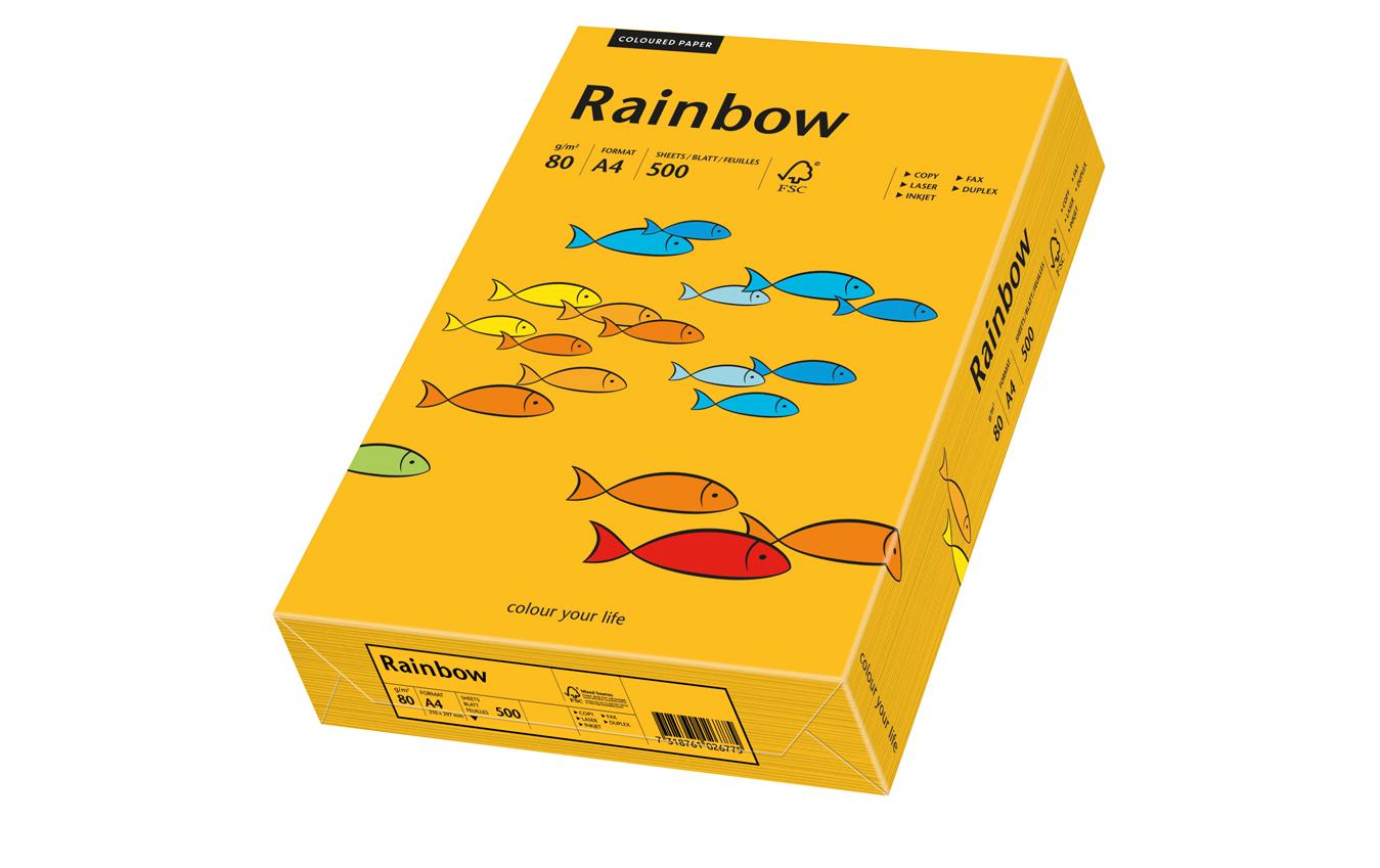 Scaldia Farbiges Kopierpapier Mittelorange – A4, 80 g/m², 500 Blatt