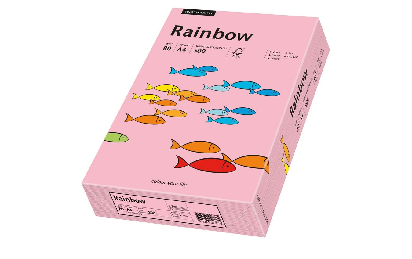 Scaldia Kopierpapier – A4, 80 g/m², Rosa – für Inkjet, Laser, Kopierer – FSC – 500 Blatt