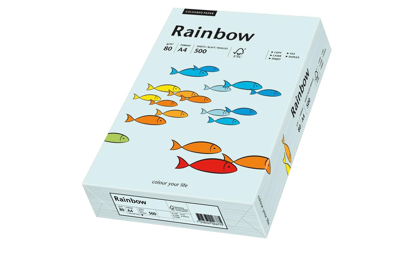 Scaldia Kopierpapier – A4, 80 g/m², Hellblau – für Inkjet/Laser/Kopierer – FSC – 500 Blatt