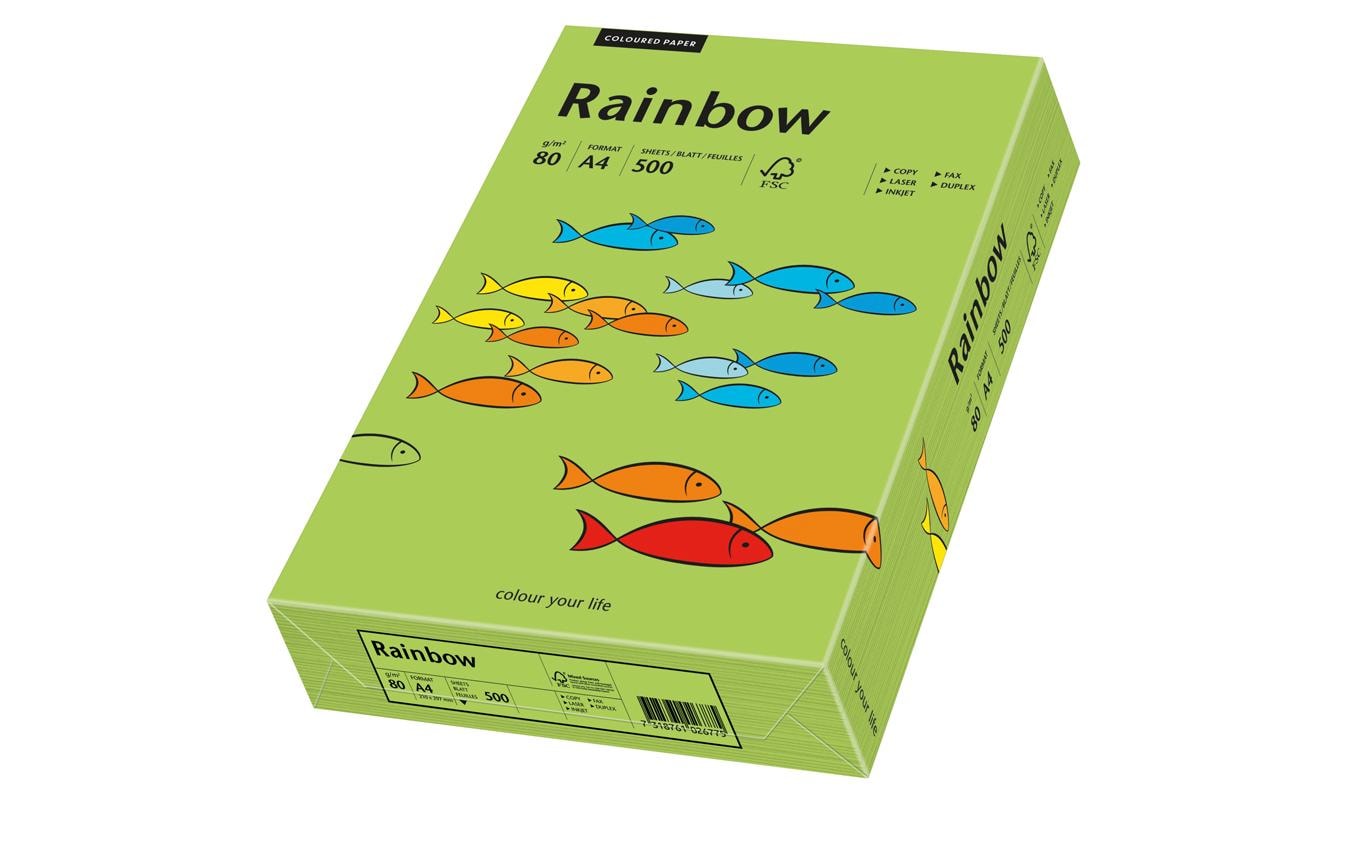 Scaldia Kopierpapier – A4, 80 g/m², Grün – für Inkjet/Laser/Kopierer – FSC – 500 Blatt