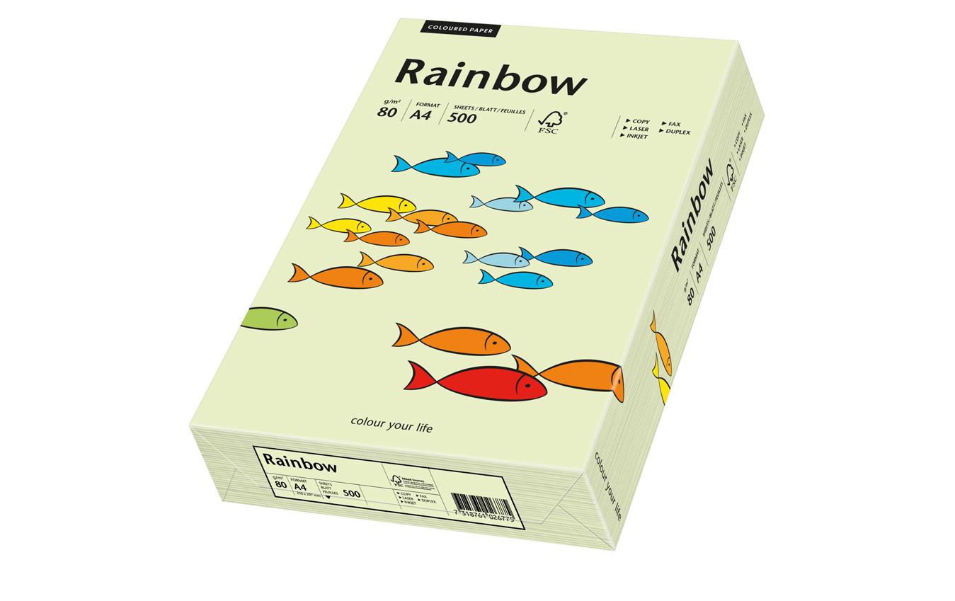 Scaldia Kopierpapier – A4, 80 g/m², Hellgrün – für Inkjet, Laser, Kopierer – FSC – 500 Blatt