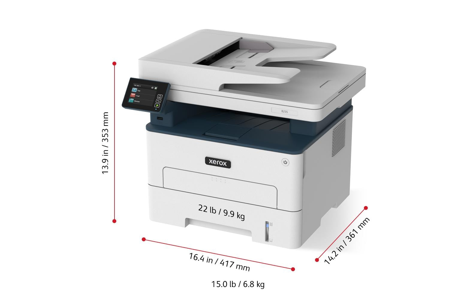 Xerox B235 – S/W Laser-MFP