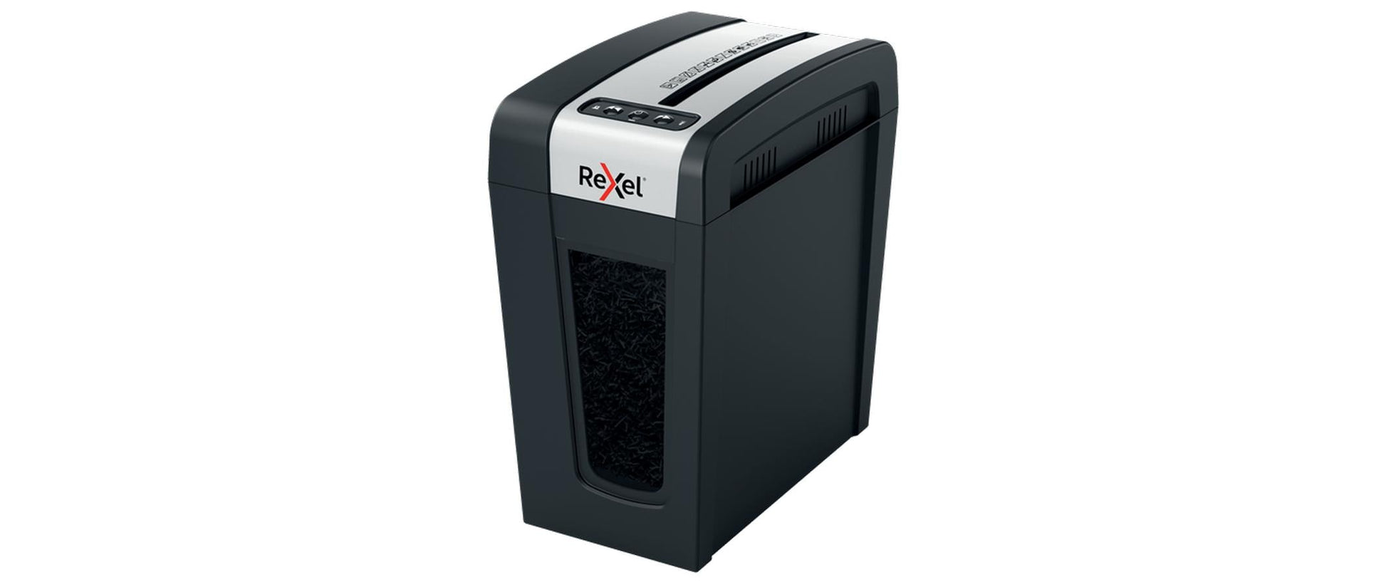 Rexel Secure MC4-SL Slimline – Aktenvernichter, DIN P-5, Mikroschnitt 2 × 15 mm, 4 Blatt, 14 l, A4