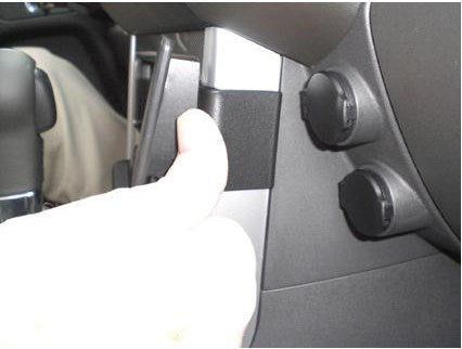 Brodit Auto-Halterung, ProClip, passiv – für Nissan Pathfinder 2008–2012 – Schwarz, ABS-Kunststoff
