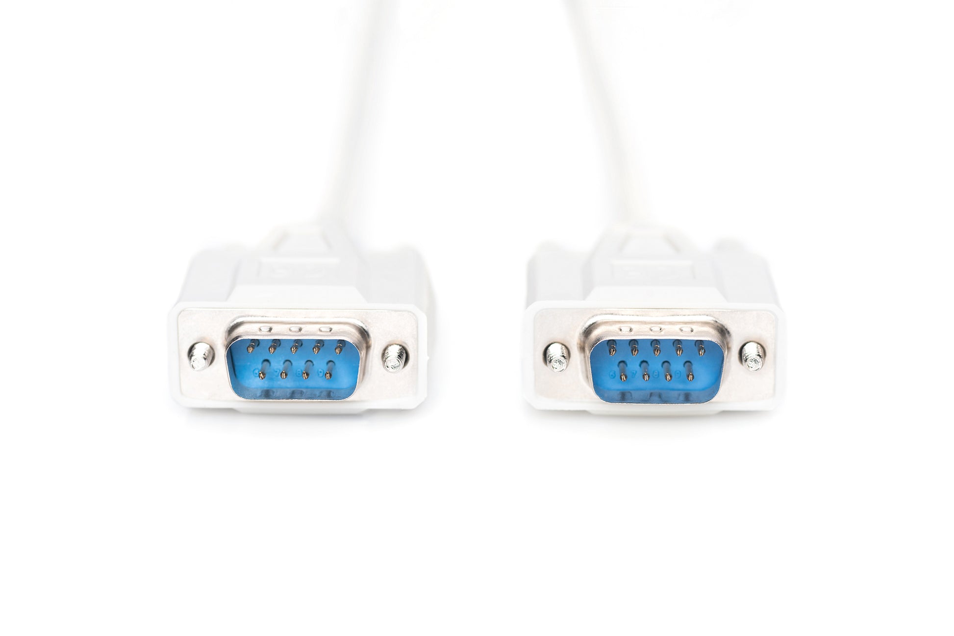 Digitus RS-232 Kabel D-Sub9 M/M, 2 m, beige