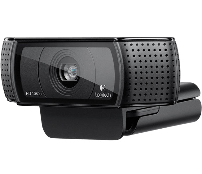 Logitech HD Pro C920 – Webcam – Full HD 1080p, USB 2.0, Auto-Framing, Schwarz