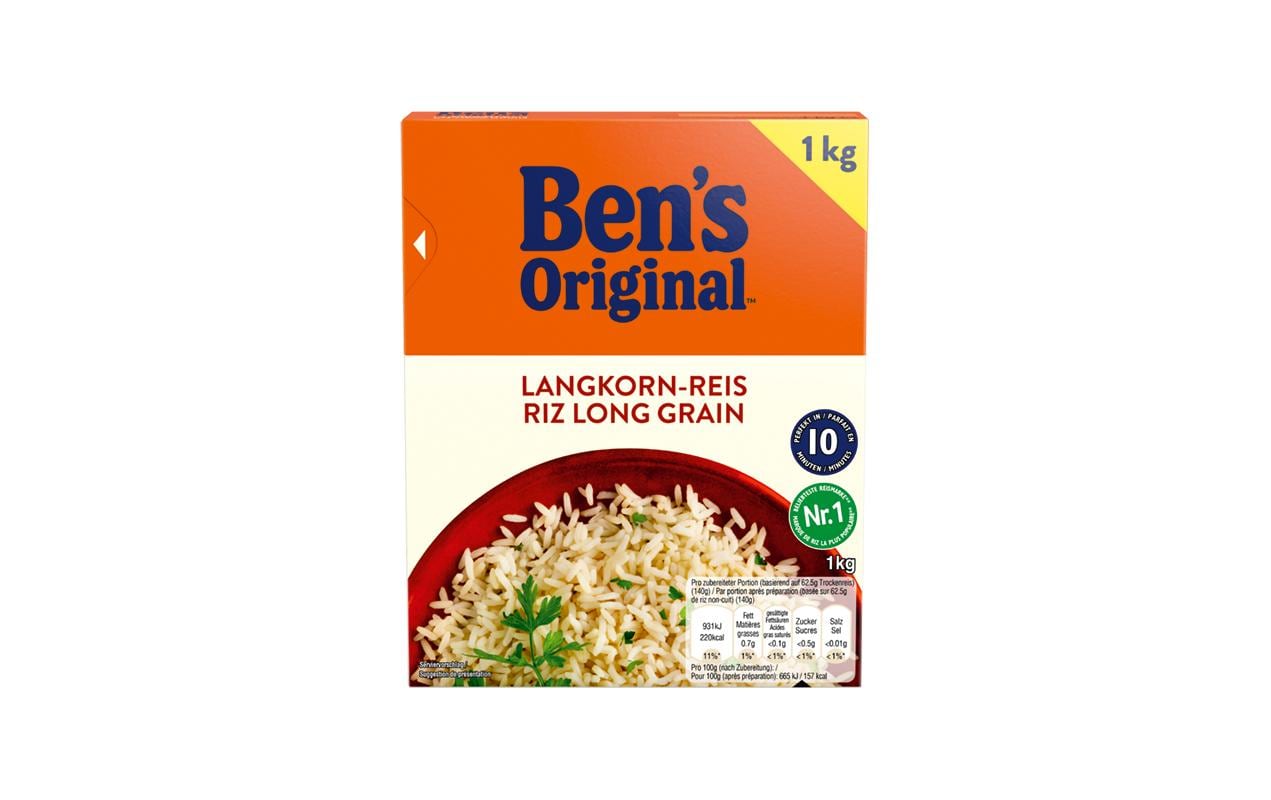Ben's Original Langkornreis 10 Min. – 1 kg