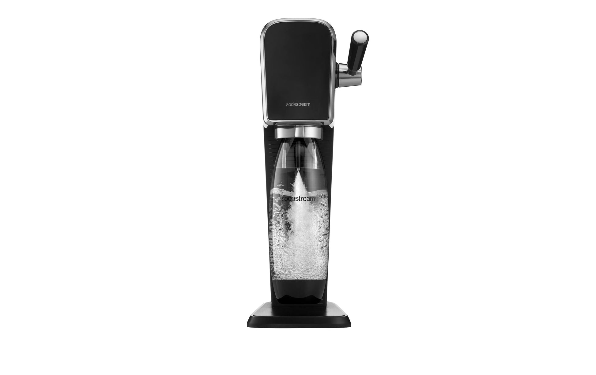 SodaStream Wassersprudler, 1 Flasche, Quick Connect 60 l, Schwarz