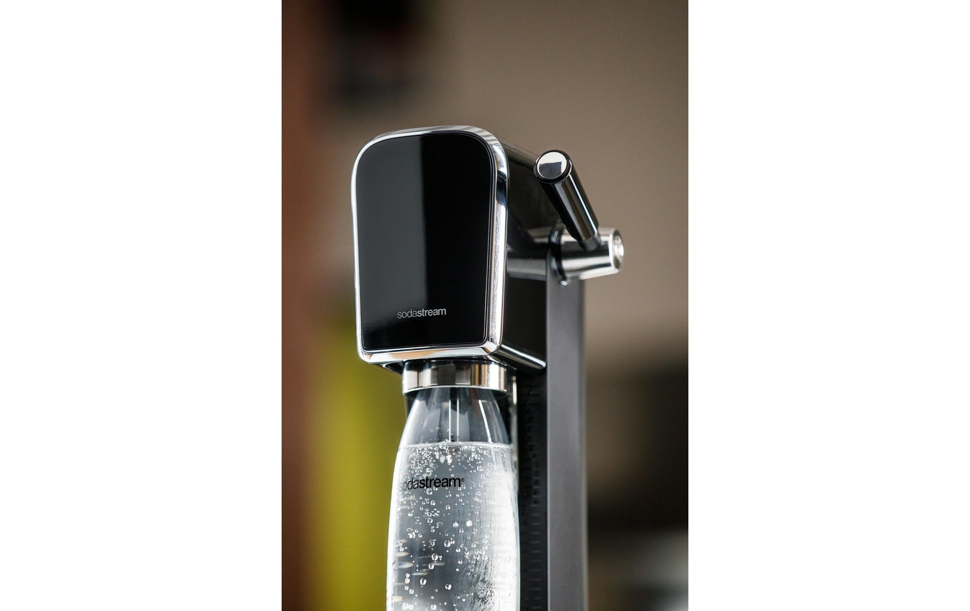 SodaStream Wassersprudler, 1 Flasche, Quick Connect 60 l, Schwarz