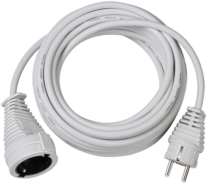 Brennenstuhl Verlängerungskabel – T13–T13, 10 m, 3×1,5 mm², weiss