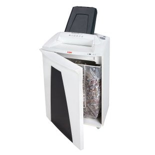 HSM Securio AF500 – Aktenvernichter mit Autofeed 300 Blatt, DIN P-6, Partikelschnitt 0,78 × 11 mm, 6 Blatt, 82