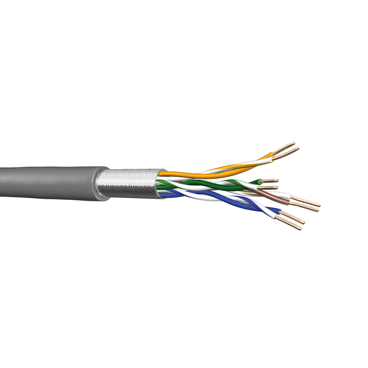 Draka Comteq Draka Holding UC300 S24 – Installationskabel Cat5e, F/UTP, 500 m, AWG 24, FRNC, Grau