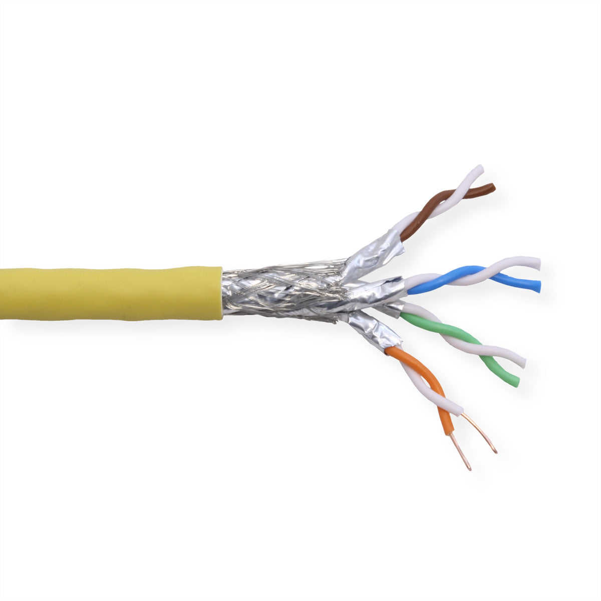Draka holding Draka UC2000 UCFUTURE COMPACT22 – Installationskabel Cat8.1, S/FTP (PiMF), 1000 m, LSOH, Gelb