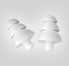 Shure EATFL1-6 – Ersatz-Ohrpolster/Refresh-Kit – für Shure E/SE/SCL-Ohrhörer – Weiss