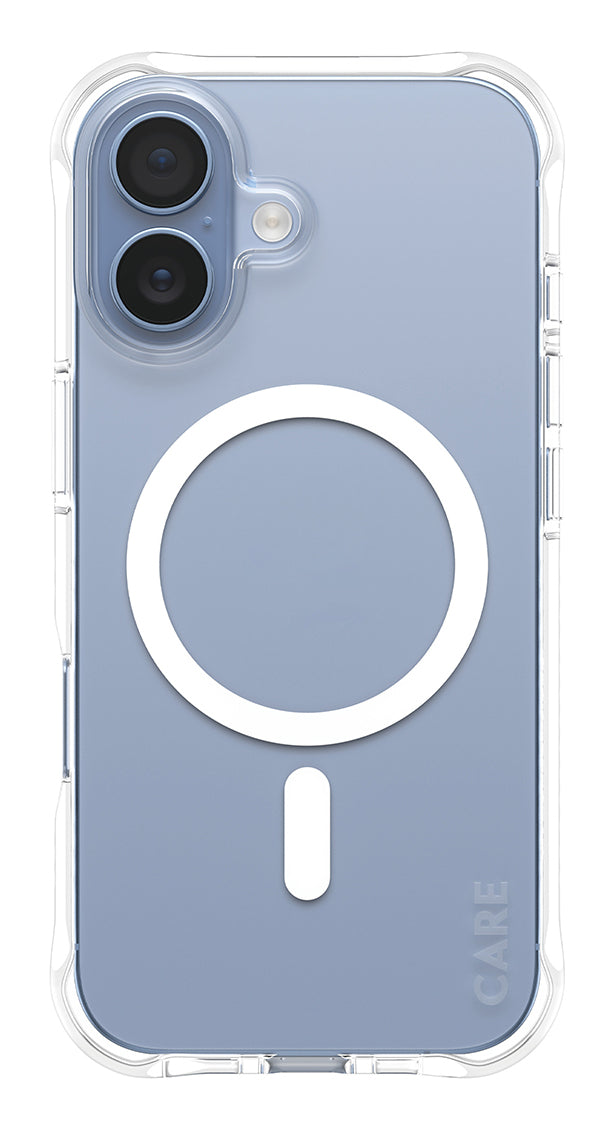 PanzerGlass Backcover Samba – für Apple iPhone 17 – transparent – TPU, MagSafe-kompatibel