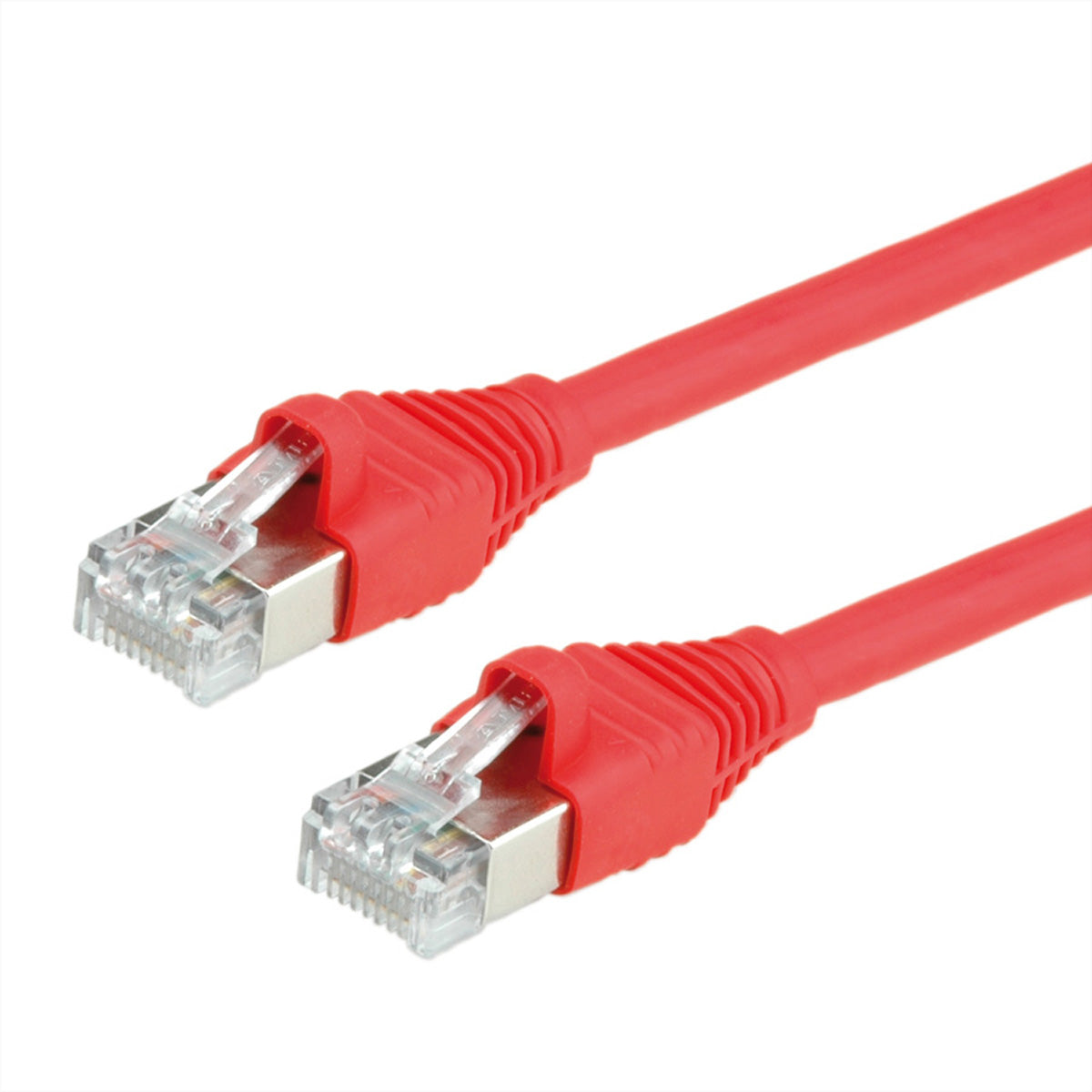 Dätwyler Cables Dätwyler CU 7702 Patchkabel – Cat6 S/FTP (PiMF), 70 m, rot, LSZH, RJ‑45