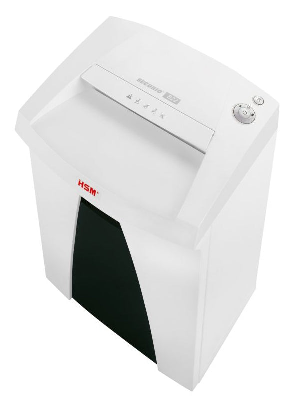 HSM SECURIO B22 – 33 L Korbvolumen, Partikelschnitt 1,9 × 15 mm