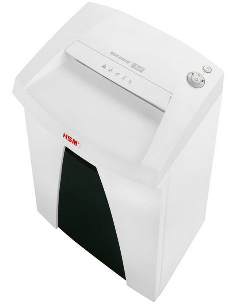 HSM Securio B22 – Aktenvernichter, DIN P-2, Streifenschnitt 3,9 mm, 13–15 Blatt, 33 l