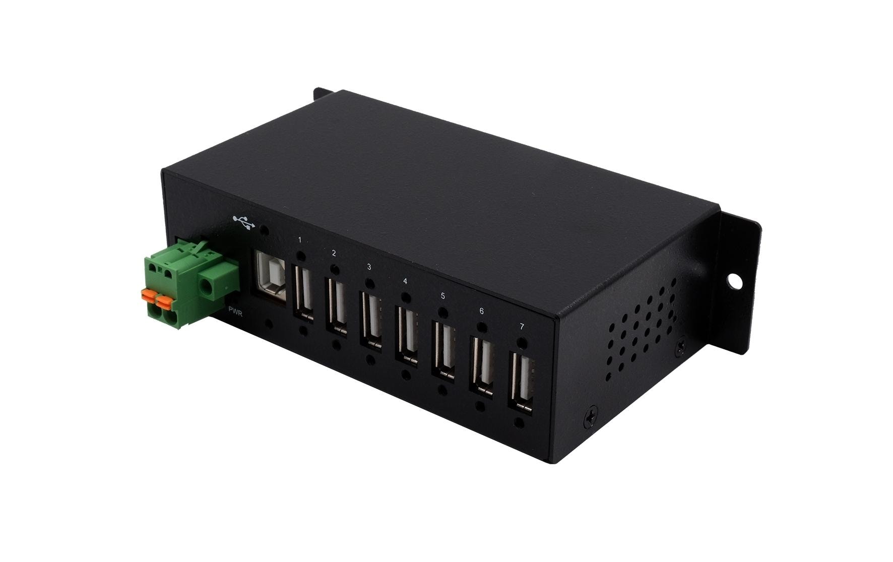 EXSYS EX-1179HMVS USB-Hub – USB-B, 7× USB-A